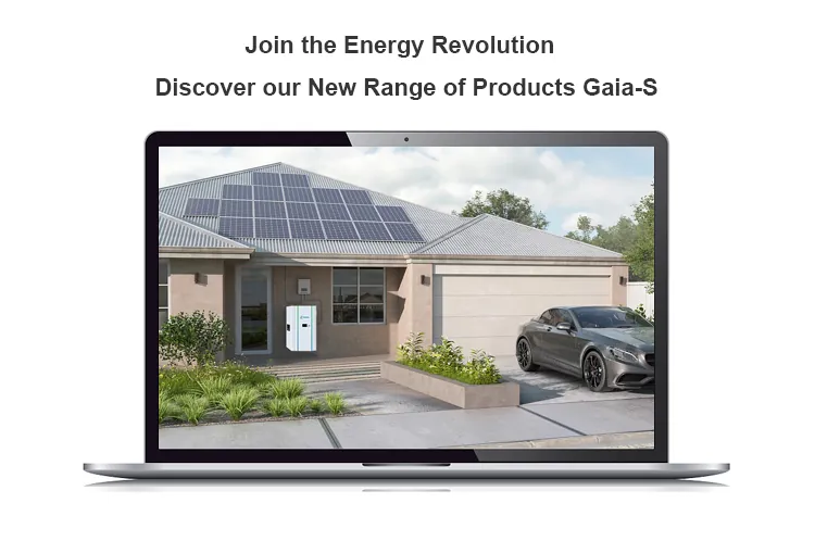 1 - Energy Storage Revolution Introducing the Brand New Gaia-S Wall-Mounted Lithium Battery Series 1 - Révolution du stockage d'énergie Présentation de la toute nouvelle série de batteries au lithium murales Gaia-S