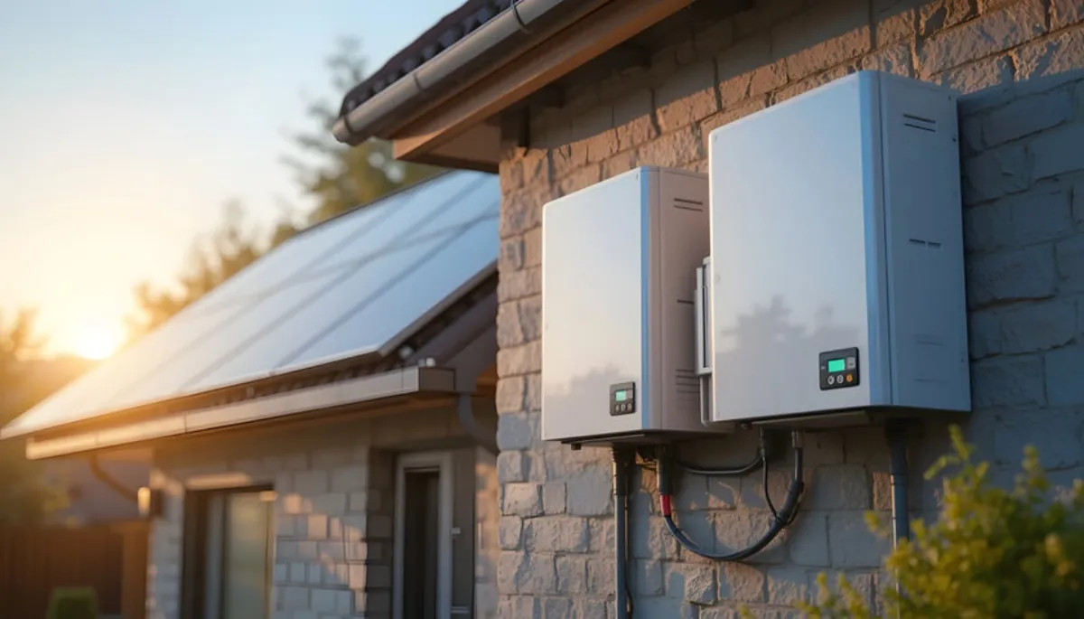 solar panels and battery storage systems แผงโซลาร์เซลล์และระบบจัดเก็บแบตเตอรี่