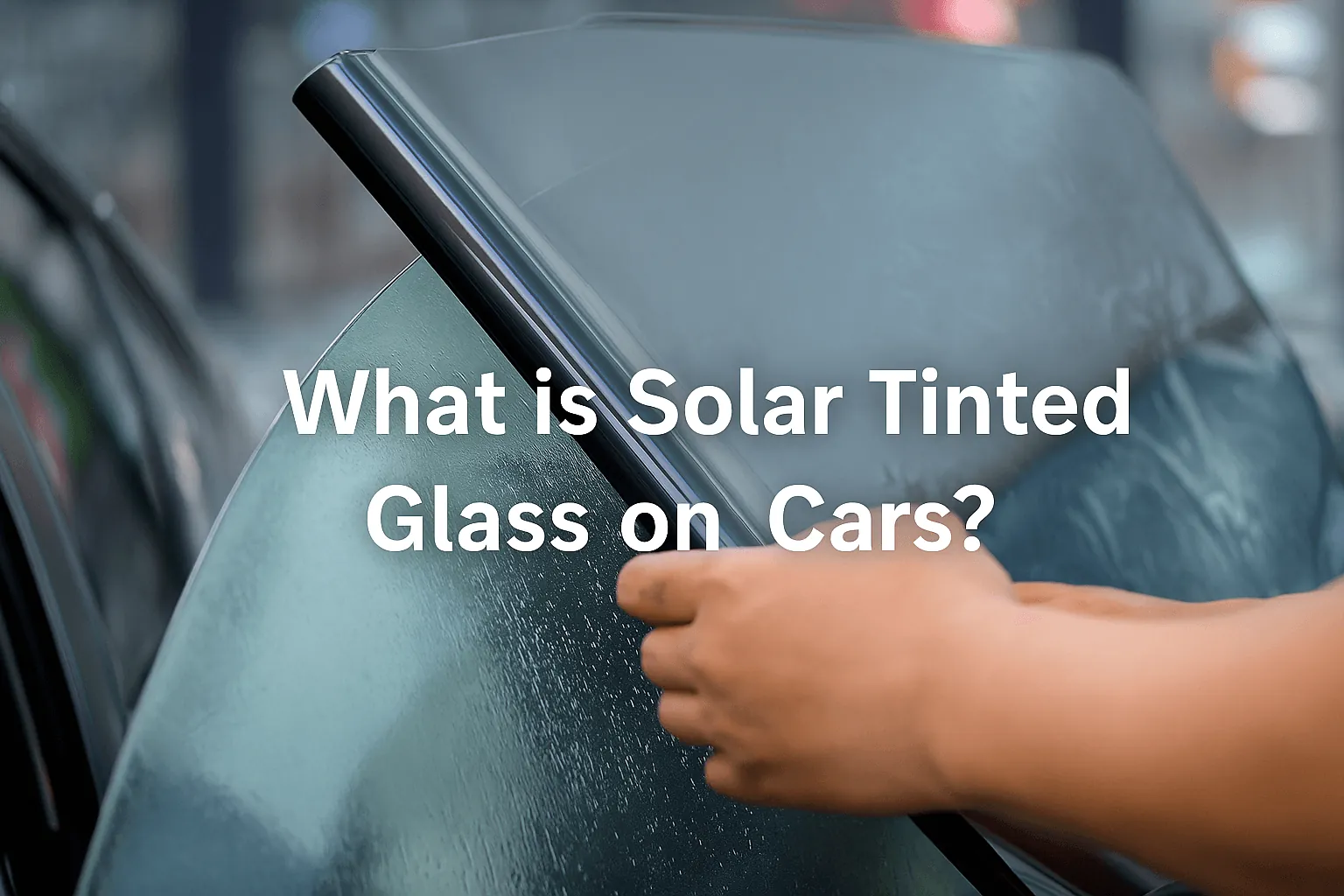 Solar Tinted Glass on Cars Solar Tinted Glass on Cars