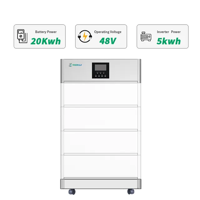  Système d'alimentation solaire à batterie Lifepo4 tout-en-un 48V 20KW