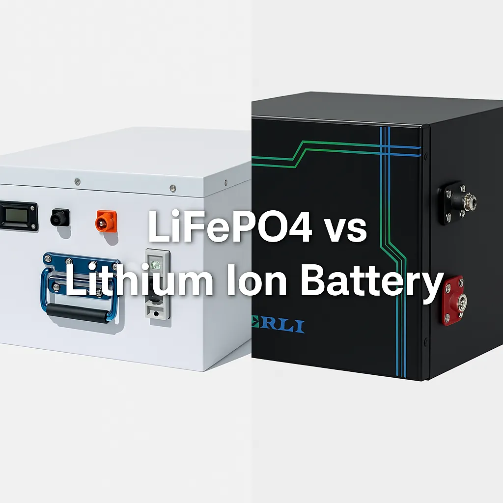 LiFePO4 vs Lithium Ion Battery LiFePO4 vs batterie lithium-ion