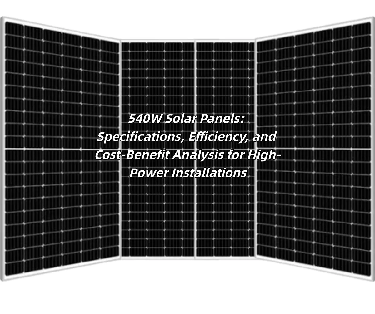 Monocrystalline-545-WP-Mono-Halfcut Monokristályos-545-WP-Mono-Félvágott