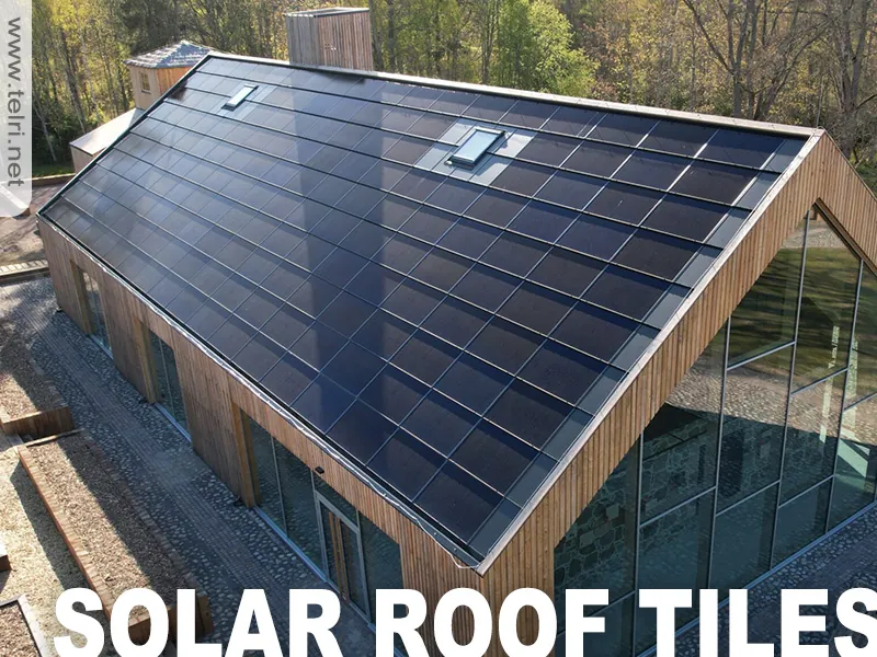 There is now another innovative option the entire solar roof tiles Il existe désormais une autre option innovante : les tuiles solaires entières