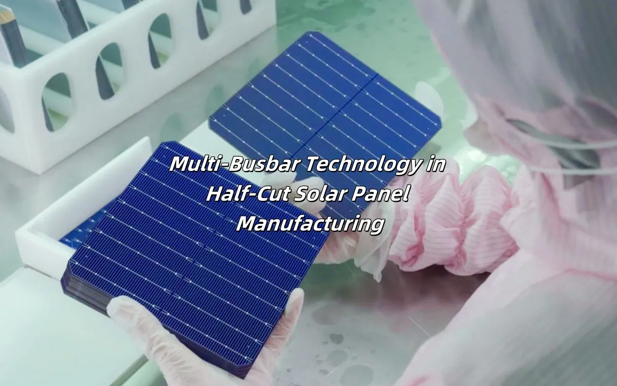 Multi-Busbars(MBB) Solar Cells Panels Többsínes (MBB) napelem panelek