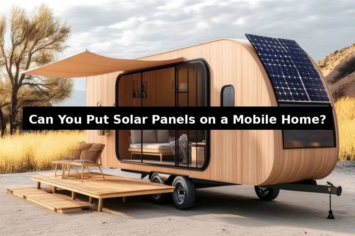 Eco-friendly mobile home with solar panels (2) Mobil-home écologique avec panneaux solaires (2)