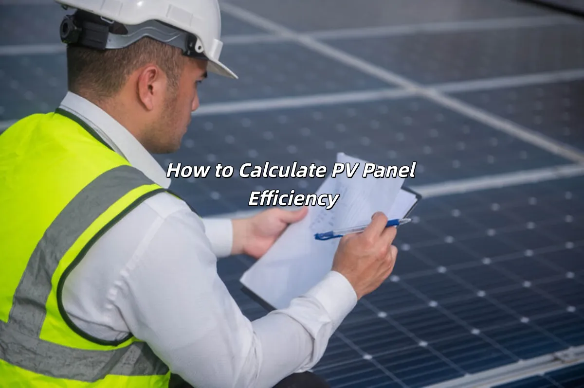 calculate solar panels efficiency calcular a eficiência dos painéis solares