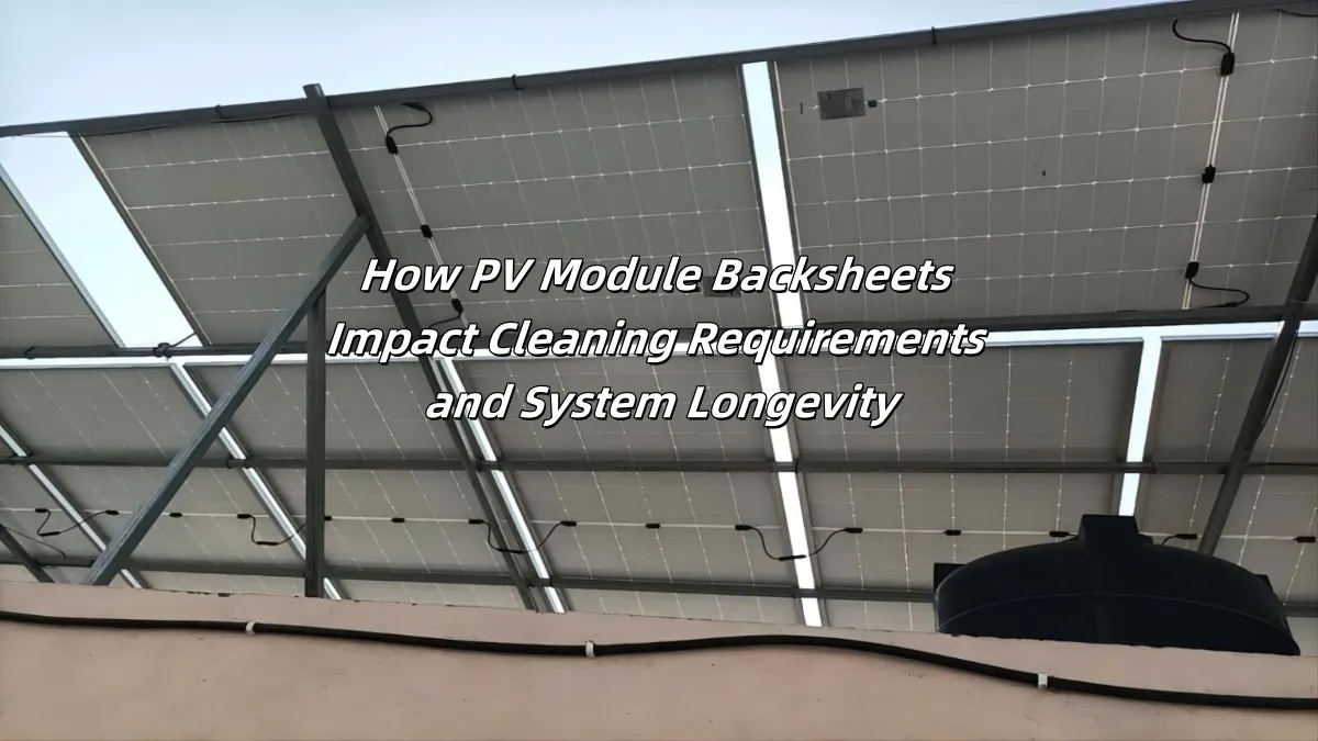 PV Module Backsheets PV modul hátlapjai